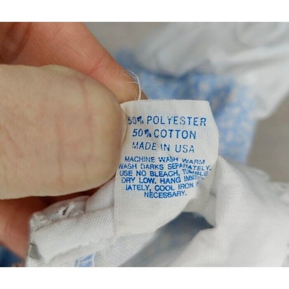 Vintage Thomas Baby Romper Easter Bunny Overalls 3-6m Blue Gingham Plaid - Picture 6 of 7